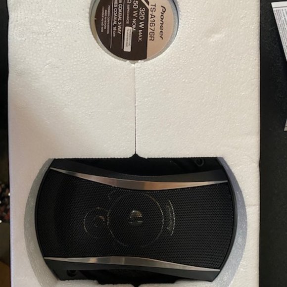 PIONEER TS-A1676R 6.5 Inch 3-Way 320 Watt Car Coaxial Stereo Speakers - Picture 5 of 8